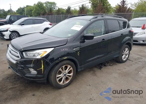 2018 Ford Escape Sel z USA, uszkodzony, nr VIN 1FMCU0HDXJUA41315